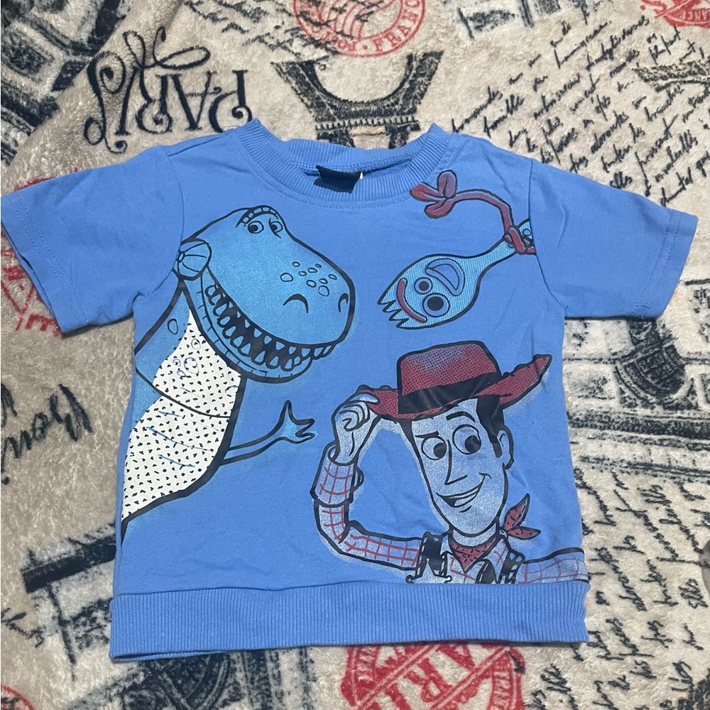 Disney Blue Toy Story Character Tee